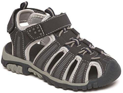 Chatterbox - Sandalias de Playa para niños (Talla 6, 7, 8, 9, 10, 11, 12, Neopreno, Ajustables, Transpirables), Color Azul Marino