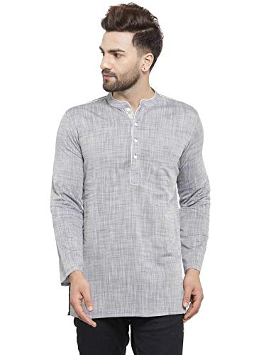 Designer Cotton Slub Short Kurta 