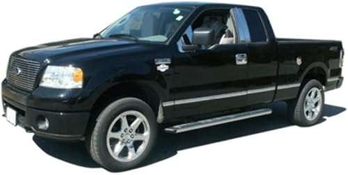 Miniatura 3 de QAA Compatible con Ford F-150 2009-2014 10 piezas de acero inoxidable basculante de panel basculante, kit inferior, 7.25 pulgadas - 7.5 pulgadas de