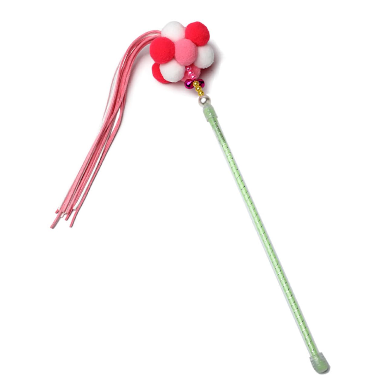 Yardwe 6 Piezas Gatito Juguetes Interactivos Juguete De Hadas Suministros De Juguetes para Gatos Peluche Themberchaud Juguetes Teaser Juguetes para Gatitos Hueso De Juguete Mascota Pompón
