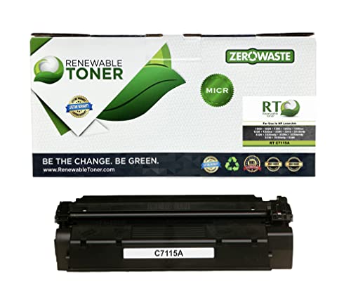 Cartouche toner MICR 15A compatible HP LaserJet pour impression de documents bancaires