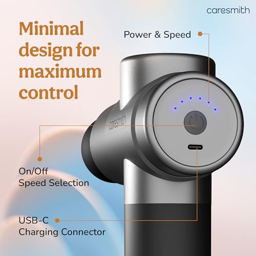 Image of Caresmith Charge Active Massage Gun | Body Massager | Massager Machine for Pain Relief for Men and Women | Deep Tissue Massager