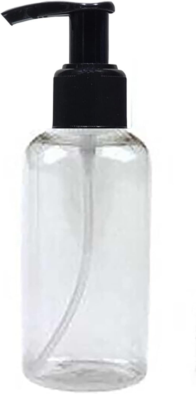 Paradise 5 Adet Sert Plastik Boş Sıvı Sabun Pompalı Şişe 100 Ml [kimyasala Dayanıklı]