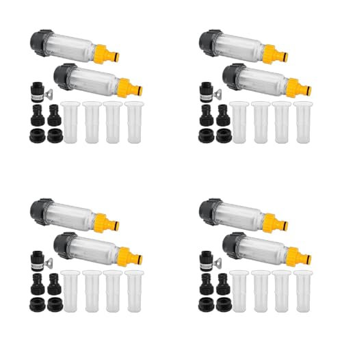 Tuyau d'arrosage de 1,9 cm avec 4 inserts et 5 adaptateurs rapides de jardin - 2
