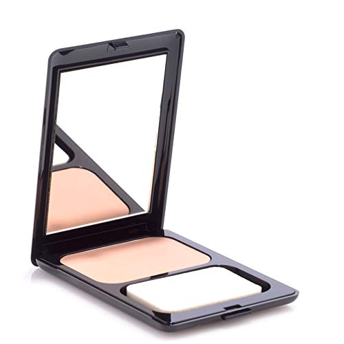 Terry Jacobs Powder Creme Make-Up | Perfect Finish and Long Wearing Coverage with Sponge | Natural Powder Flawless Cover | Long Lasting All Day Wear and Non Greasy, Neutral Light