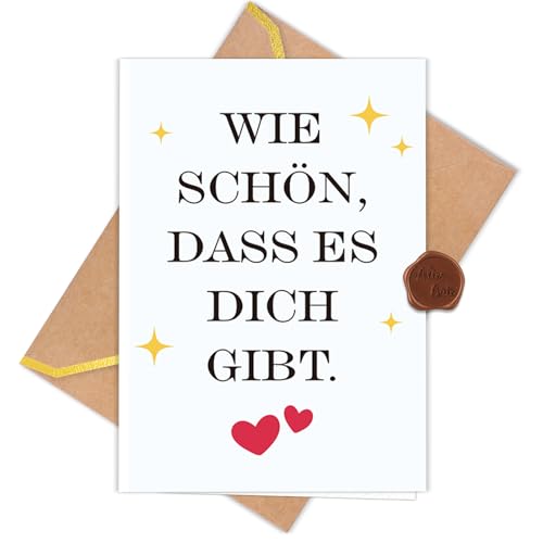 WenmthG Geburtstagskarte Frau (Klappkarte mit Umschlag und Wachssiegel) Happy Birthday Karte, Geburtstagskarte für Freundin, Frauen, Mann, Liebe WenmthG Geburtstagskarte Frau (Klappkarte mit Umschlag und Wachssiegel) Happy Birthday Karte, Geburtstagskarte für Freundin, Frauen, Mann, Liebe