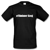  Reifen-Markt T-Shirt #Tümlauer Koog Größe 4XL Farbe Schwarz Druck Weiss