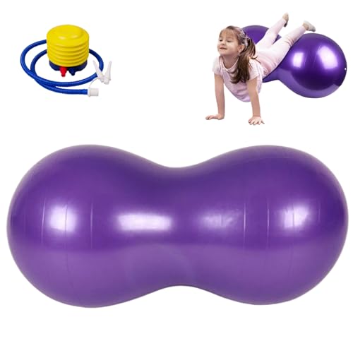 Ballon d'exercice anti-éclatement d'arachide 35x18 pouces pour thérapie