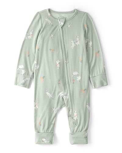 La Mejor Selección de Pijamas enteros para Bebé de esta semana. 49 Carter's - Pijama para bebés Purelysoft para Dormir y Jugar, Conejo de Pascua, Recién Nacido