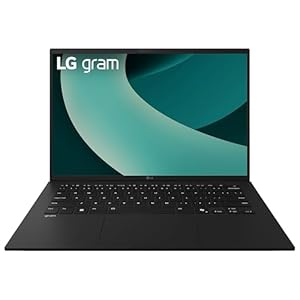LG gram portátil delgada y ligera de 14 pulgadas, Windows 11 Home, edición Intel Evo habilitada para AI, impulsada por procesador Intel Core Ultra5 (Serie 2) 225H, 16 GB de RAM, SSD de 512 GB, negro