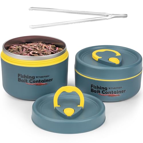 THKFISH Insulated Bait Container (2-Pack)