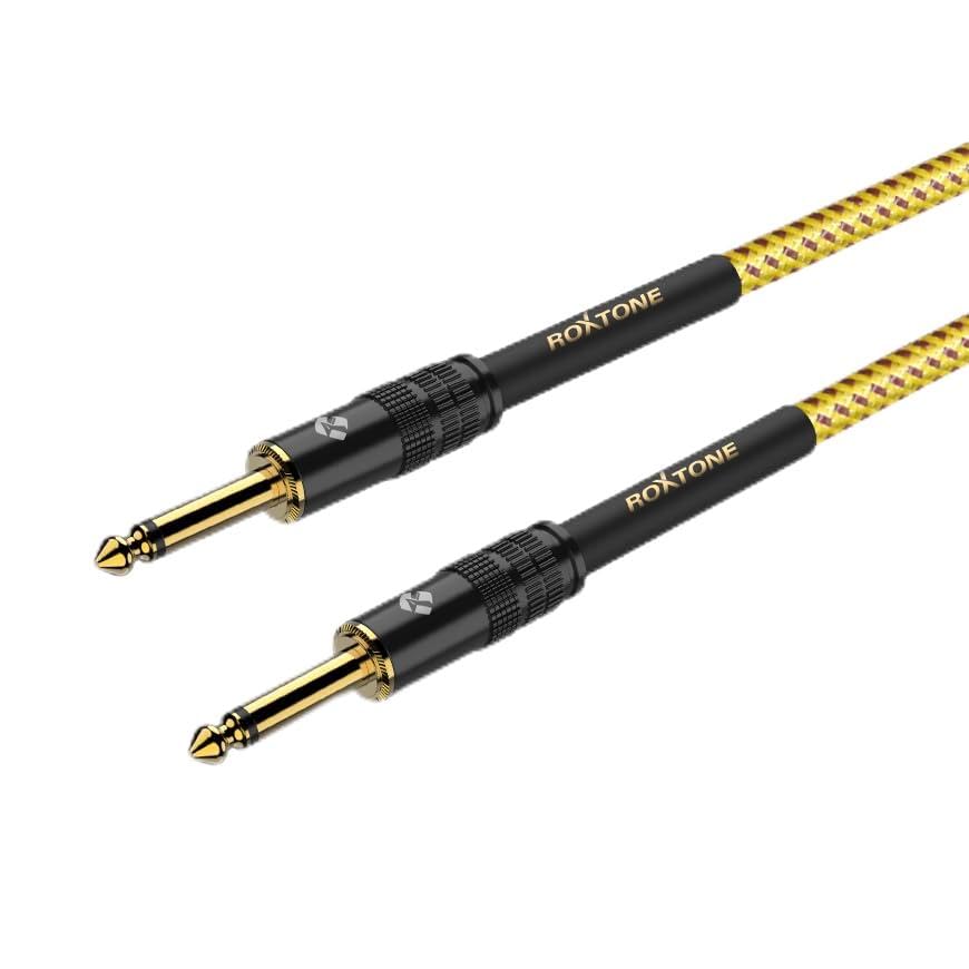 ROXTONE Instrument Cable 3m Vintage, lemon tree