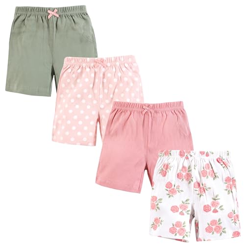 Image of Hudson Baby Baby Shorts Bottoms 4-Pack