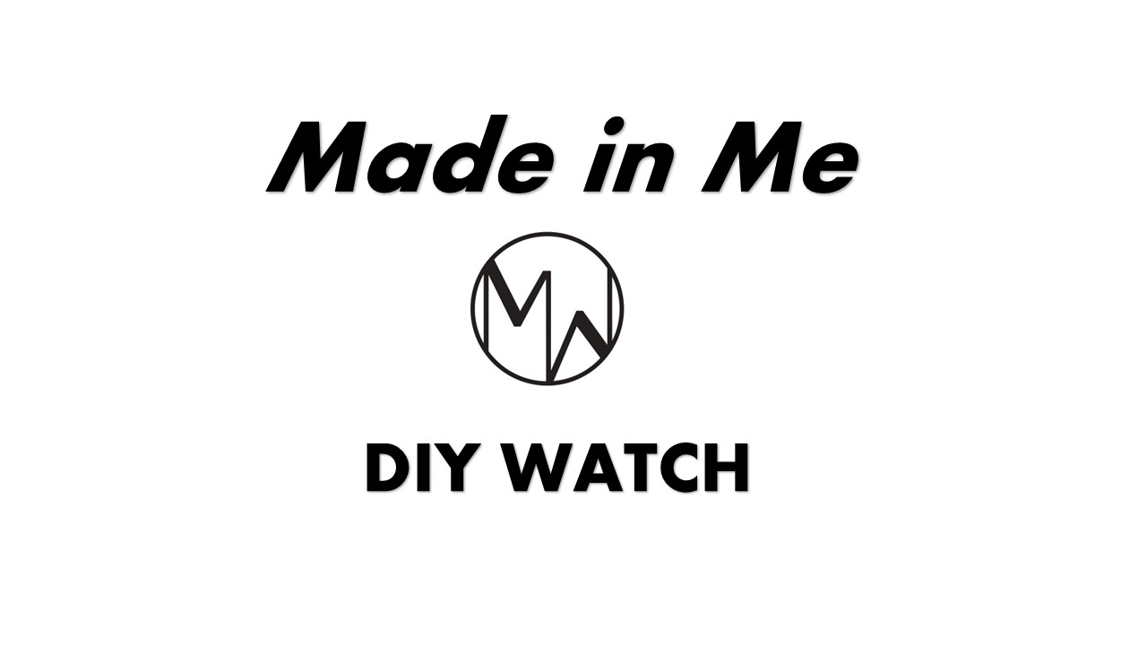 Amazon | 【Made in Me】 メイドインミー MIM001 DIY WATCH 腕時計