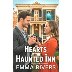 Hearts at the Haunted Inn: A Small-Town Halloween Sweet Romance Audiolibro Por Emma Rivers arte de portada