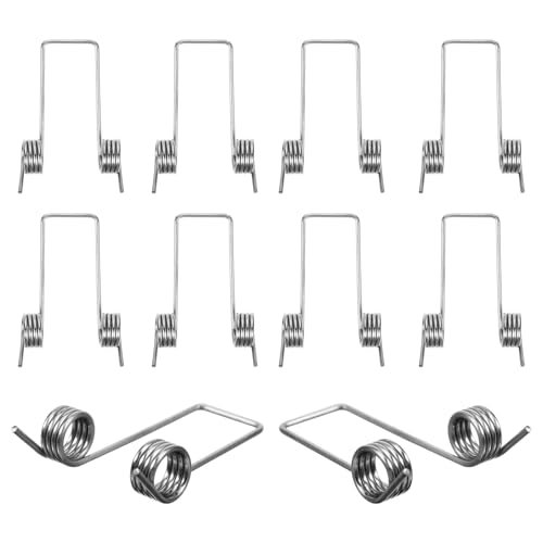 ibasenice 6pièces Ressorts de Torsion Robustes pour Poubelle Remplacement pour Couvercle Basculant Ouverture Fluide