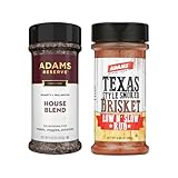 Adams House All Purpose Rub + Texas Style Smoked Brisket Low n' Slow Rub (Variety Pack)