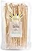 Celley 18 Pairs Smooth Bamboo Knitting Needles with Pouch (9 3/4 Inches Length, Sizes US 0 to US 15)