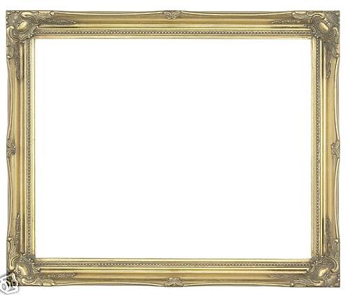 Black Friday - 50% OFF Antique Gold Extra Large Shabby Chic Vintage Style Wall Mirror - Overall Size 30" X 42" (75cm X 105cm)