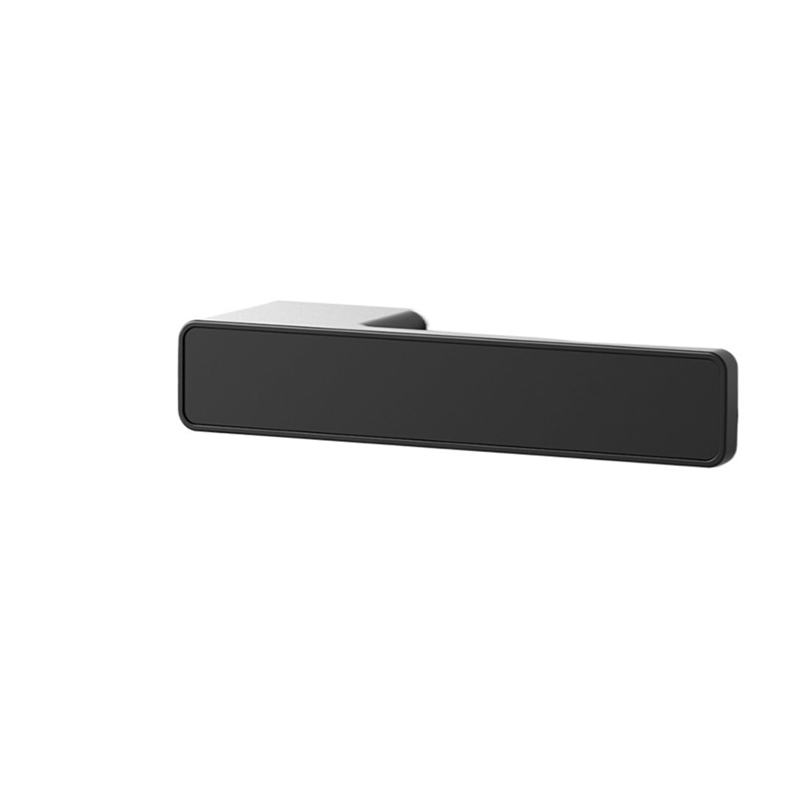 Indoor Door Lock, Silent Indoor Bedroom Door Lock | Adjustable Handle for 35-50mm Doors(Black)