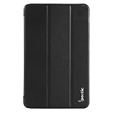 Poetic Slimline Portfolio Case for Google Nexus 7 Android Tablet by Asus Black(Automatically Wakes and Puts the Nexus 7 to Sleep)(3 Year Manufacturer Warranty From Poetic)(Final Version: With Secure Magnetic Closure, Cover Able to Fully Fold Back without Activating Sleep Mode)