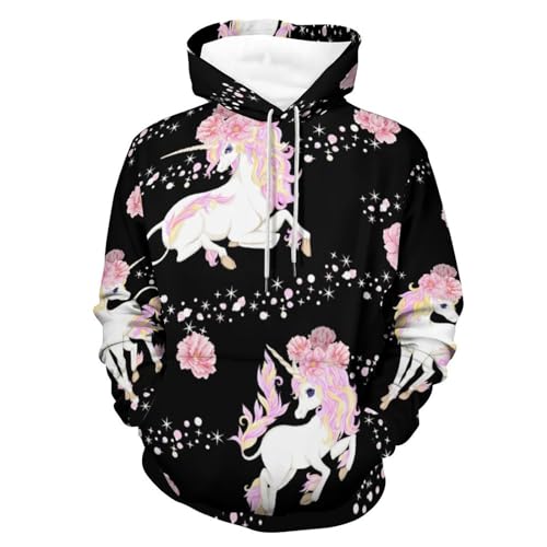 Sweats à capuche licorne UMENG pull décontracté pour vos soirées cocooning