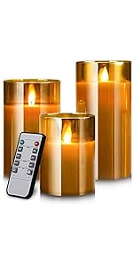 Amazon.co.jp : AnnTec LEDキャンドルライト ロウソク 本物の炎のよう