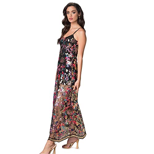 Image of Dress The Population Womens Umalina Fit and Flare Maxi DressSpecial Occasion Dress