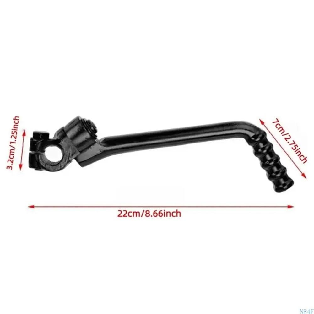 Moto Pedale Avviamento Pedale di avviamento universale per motore motociclistico Leva da 16 mm Accessori per in metallo
