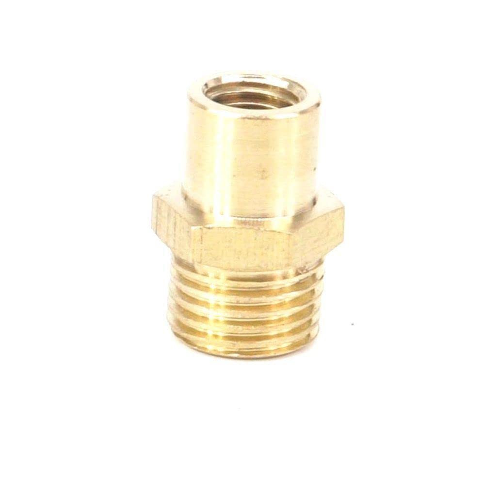 Brass Reducer Hex Head M8x1mm Female to 1/4