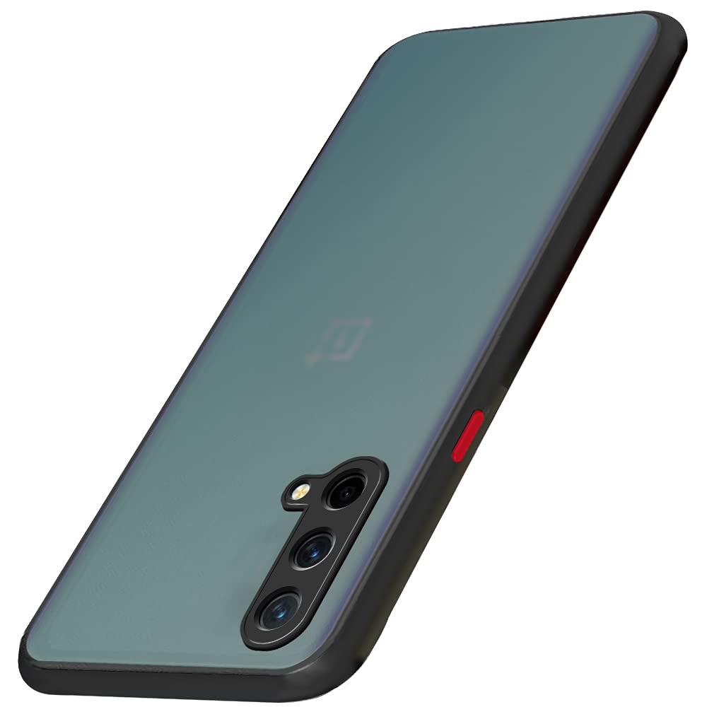 TheGiftKart Translucent Hybrid Back Case Cover for OnePlus Nord CE 5G | Smoked Matte Back | 360 Degree Protection | Protective Hard Back Case Cover for OnePlus Nord CE 5G (Black Bumper) (B0C6QQWGPY) Amazon Price History, Amazon Price Tracker