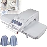 Dampfbügelpresse, schwere kommerzielle Dampfpresse mit LED-Bildschirm, für Bettwäsche und Bettwäsche