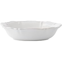 Juliska Berry & Thread 12" Oval Serving Bowl - Whitewash