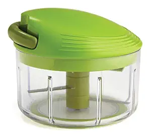 Kuhn Rikon Pull Chop, 2 Cup Food Chopper, Green