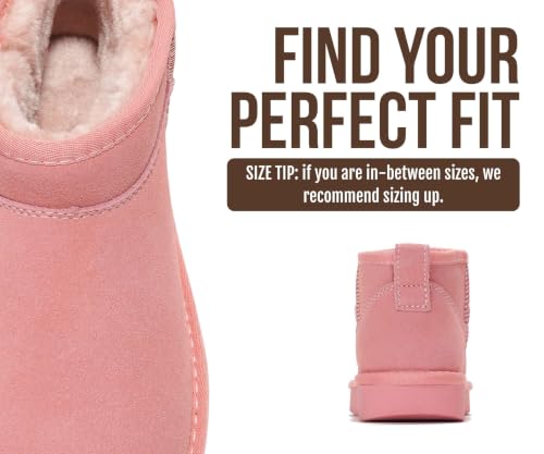 Image of Project Cloud Genuine Leather Ankle Boots for Women - Water Resistant with Memory Foam Insole Winter Boots - Trending Shoes & Comfortable Women's Ankle Boots (Hippy)