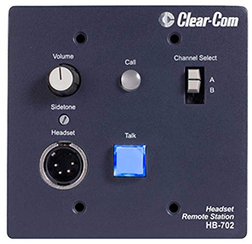 Clear-Com HB-702 Encore 2�`�����l�� �t���b�V���}�E���g �w�b�h�Z�b�g�X�e�[�V����