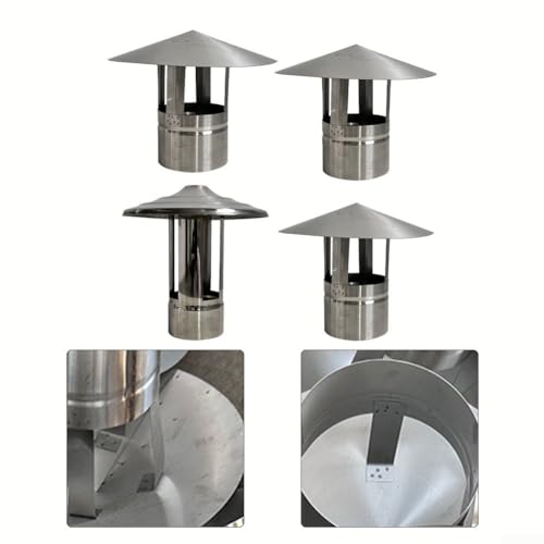Tapa para la lluvia de 150 mm perfecta para chimeneas residenciales 7