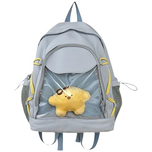Sac à dos unique en nylon imperméable à grande capacité avec poches de rangement