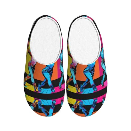 Chaussons peluche EdWal antidérapants pour des moments de détente cocooning à la maison