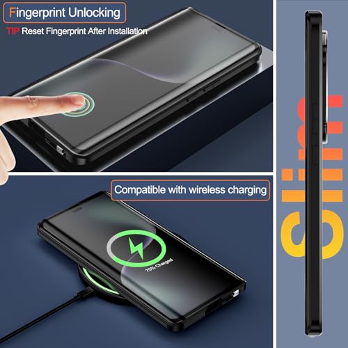 Coque Privacy Honor Magic 7 Lite Métal Magnétique Protège Écran Espion - 6