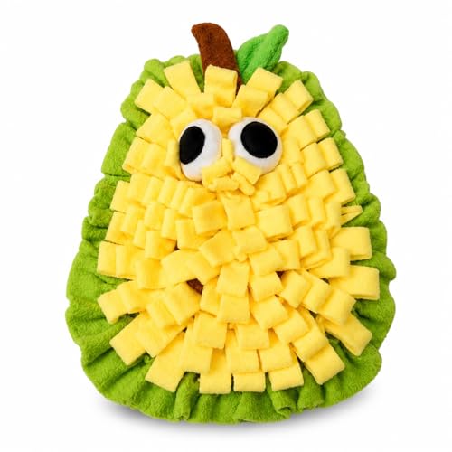 Image of Snuffle Mat for Dogs, 18x32 CM, PEAR | Interactive Feeding Mat, Boredom and Slow Eating, Nosework Training Puzzle Toy, Travel Use