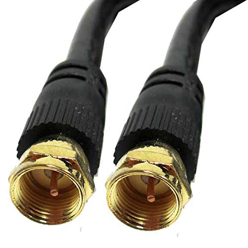 SF Cable, 3ft RG6 UL High-Grade F Coaxial Cable Gold Plated