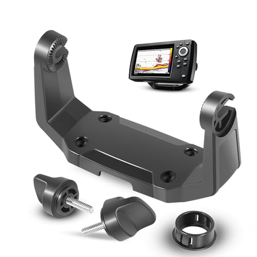 Bzumperyz 740143-1 Gimbal Bracket Mounting Bracket with Knobs Fit for Helix-5 Series Fish Finders All Models