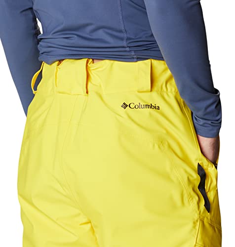 Columbia Men's Powder Stash Pant, Laser Lemon, Medium #TOP4
