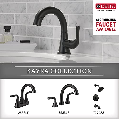 73308-BL Kayra Towel Bar, Matte Black
