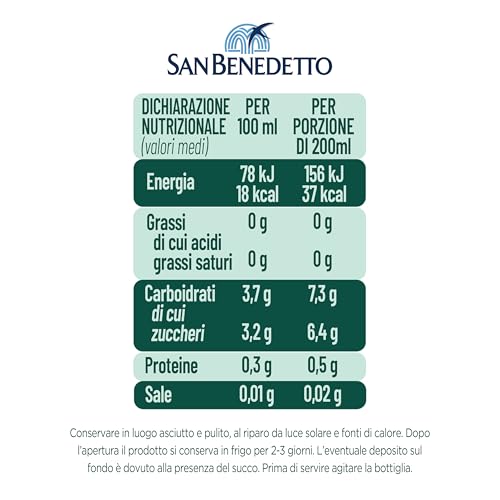 San Benedetto, Succoso Zero al Gusto Fruttamix, 12x400 ml Bevanda Leggera e Dissetante in Acqua Minerale Naturale, Senza Zuccheri, Conservanti Coloranti e Glutine - Immagine 1