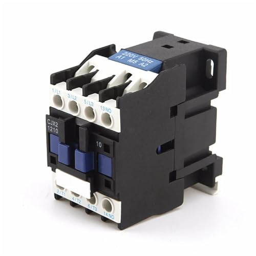 Contactor CJX2-1210 de 12A para automatizar bombas de agua con corriente CA 3