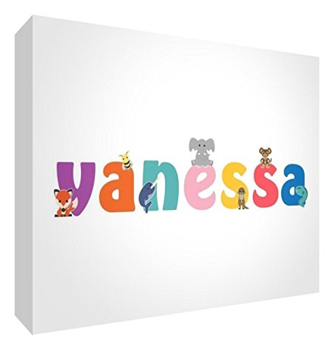 Panneau décoratif fille Vanessa pour personnaliser la chambre de votre bébé