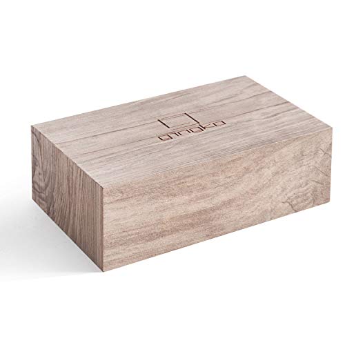 Gingko Flip Click Clock Led Alarm Clock Sound Activated With New Flip Technology, Rechargeable With Laser Engraved Touch Controls, Ash #TOP1