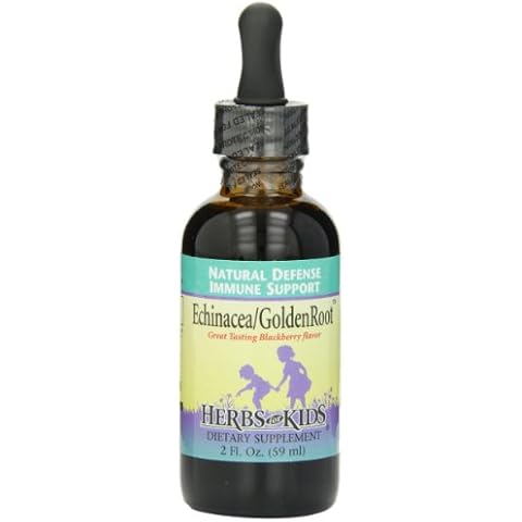 Herbs for Kids Echinacea/Goldenroot (BlackBerry, 2oz) Cover